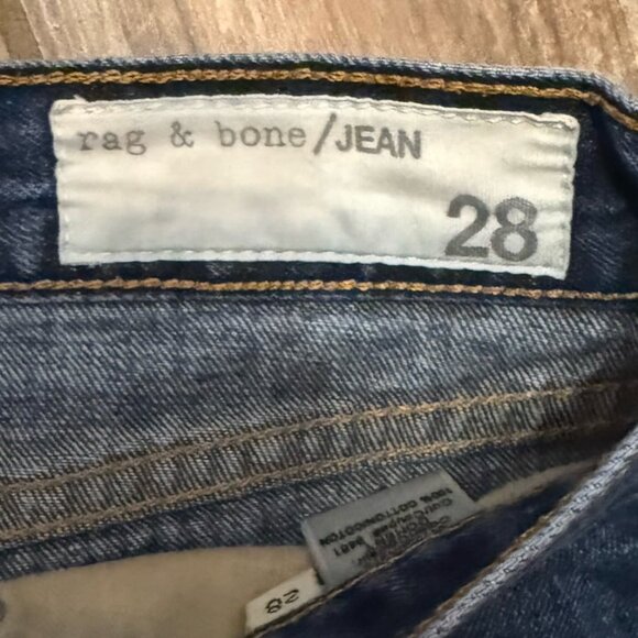 Rag & Bone Jean Denim Shorts Frayed Cut-offs - Picture 2 of 3